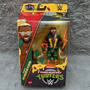 WWE Elite Collection x TMNT Kofi Kingston Action Figure